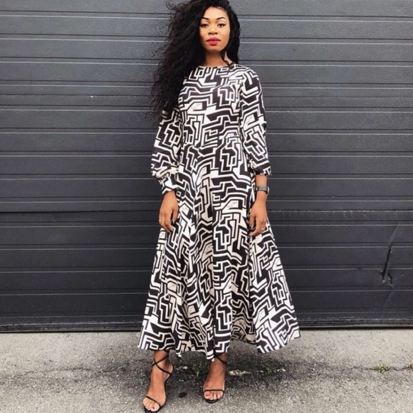 Richard Allan x H&M Circle-skirt Dress Size 6 - Picture 2 of 13